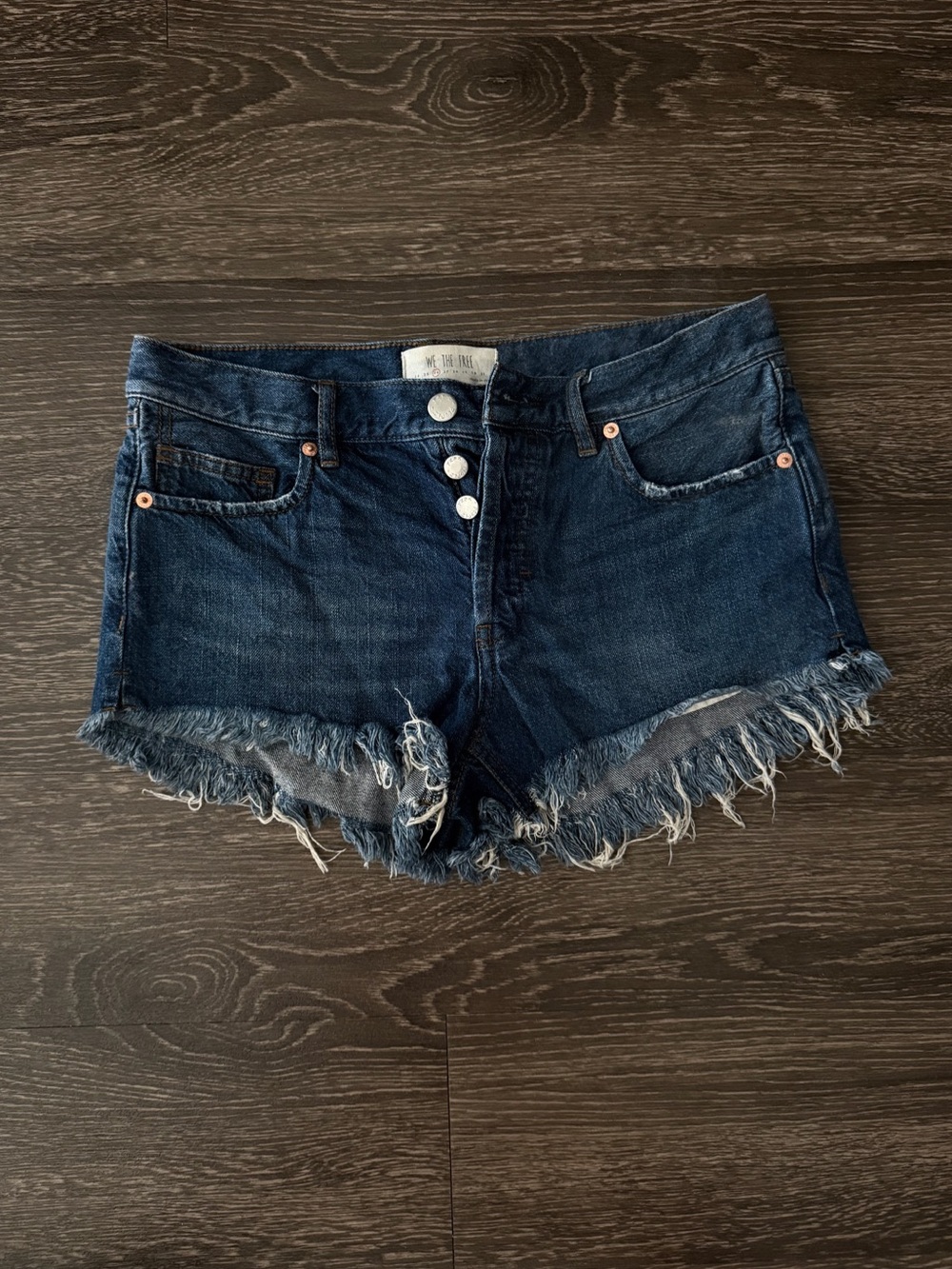 Free People Cutoff Denim Shorts